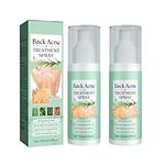 Rosarden Back Acne Treatment Spray, Back Acne Treatment Spray Acne Spray Back and Chest, Spray for Back Acne, Gentle on Skin (2PCS)