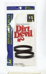 6 auténtica Royal Dirt Devil estilo 15 cinturones uso en dirt devil aspiradora con bolsa