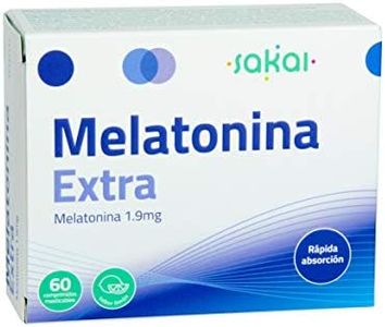 Sakai Melatonina Extra - 60 Comprimidos en pastilla