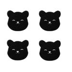 4PCS Pet Hair Remover for Laundry, Dog Cats Remover, Reusable Fur Hair Catcher Washer Machine, Removes Pet Fur, Hair, Lint from Clothes(Little Bear)