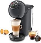 Krups KP340B NESCAFÉ Dolce Gusto Genio S Plus Capsule Machine Espresso Boost Temperature Selection Hot & Cold Drinks 15 Bar Pump Pressure 0.8 L Water Tank 1500 W Colour Cosmic Grey