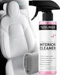 Tesla Seat Cleaner & Stain Remover - Biodegradable, Safe on Vegan Leather, Interior Tesla Cleaning Products for Seats, Dash, Console, Doors | Tesla Model 3 Y S X Car Accessories for 2023 & 2024