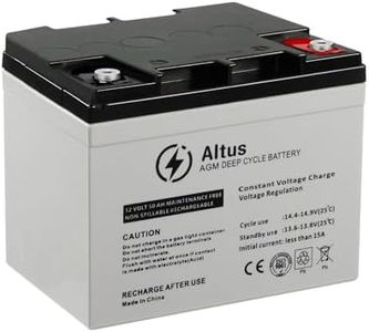 Altus 12V 50ah AGM Battery Deep Cycle SLA Lead Acid Battery