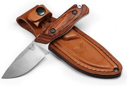 Benchmade - Hidden Canyon Hunter 15017 Fixed Blade Hunting Knife with Wooden Handle (15017)
