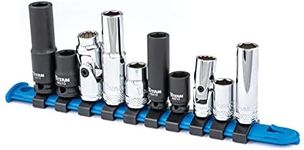 Titan 68660 10-Piece 1/4-Inch and 3/8-Inch Drive 10mm Socket Set