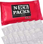 Nice Packs Dry Ice for Coolers – Lunch Box Ice Packs – Dry Ice for Shipping Frozen Food – Ice Packs for Kids Lunch Bags – Reusable Ice Packs – Long Lasting - Flexible