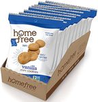 Homefree Mini Vanilla Cookies, Gluten Free, Nut Free, Vegan, Individually Wrapped Packs, School Safe and Allergy Friendly Snack, 1.1 oz. (Pack of 10)