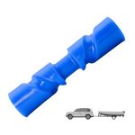 JFATXTT 12" Self Centering Keel Boat Trailer Roller Bow Stop for Boat Trailers Blue Bow Roller.