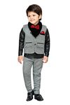 AJ DEZINES Kids Suit Set for Boys (783_Grey_9)