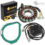 Caltric Stator Regulator Rectifier And Gasket Compatible with Suzuki Vz800 Marauder 800 1997-2004