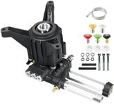 YAMATIC 7/8" Shaft Vertical Pressure Washer Pump, 2600-3100 PSI @2.5 GPM Replacement Pump for Power Washer Front Inlet/Outlet, Replacement with Troybilt, AR, Honda