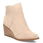 TOMS Women's, Sadie Boot, Sand Suede, 7