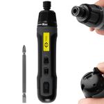 C.K Tools E-Driver, Electric High Torque Screwdriver, 3.6v USB-C Rechargeable Cordless Screw Driver with Double Sided PZ2 SL4 Bit, CK T4930
