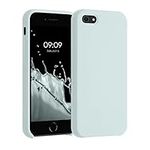 kwmobile Case Compatible with Apple iPhone SE (1.Gen 2016) / iPhone 5 / iPhone 5S Case - TPU Silicone Phone Cover with Soft Finish - Cool Mint