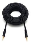 Ragai 20m Extra Long Black Audio AUX Cable 3.5mm TO 3.5mm For Mobile, Phones, Computers, Laptops, Mp3 Players, Portable Speakers, Headphones, HIFI