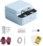 HTVRONT Phone Cases Heat Press - 3D Vacuum Heat Press with IS Software, Auto Temperature Control. Includes Adjustable Phone Fixture & Film,Works for Badges, Coasters, Pet Tags (Compatible with Iphone)
