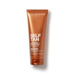 Clarins Self Tanning Milky Lotion 125ml | Gradual Tinted Moisturiser for Face and Body | Buildable, Streak-Free, Long-Lasting, Natural, Sun-Kissed Glow | Contains Aloe Vera for 24H Hydration