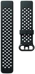 Fitbit Charge 3, Accessory Sport Band, Black, Small