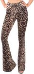 SATINA High Waisted Wide Leg Pants for Women | Women’s Palazzo Pants | Flared Leggings in Regular & Plus Sizes | 10 Colors