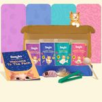 Smylo Natural Healthy Adult Cat Wet Food Trial Box (1+ Yrs) 70g x 8 Packs | Chicken, Tuna, Mackerel and Chicken & Tuna Recipes | Grain Free, No Preservatives & by-Products | Vet-Formulated
