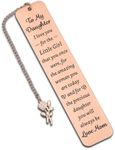 Adult Daughter Gifts for Women Ladies, Book Marks for Reading Daughter from Mom Dad, Trendy Stuff for Teen Girls, Birthday Gifts for Kids Children, Inspirational Gifts for Women Daughter