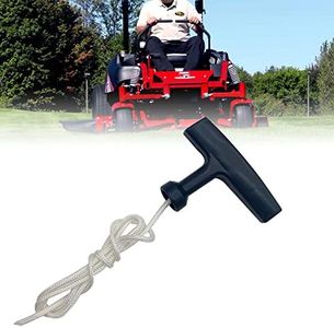 Cuerda de Arranque de Retroceso,Cuerda de Arranque,Cuerda de Mango de Retroces,para Cortacésped, Recortadoras de Motosierras,Motores de Gasolina,Cuerda de Arranque de Retroceso con Mango