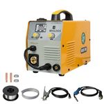 GB KORE ARC MIG205 MIG/MAG Gasless Welding Machine | 200A Inverter Welder | Multi-Process (MIG, MAG, ARC, Lift TIG) | Torch, Earthing Clamp, Gas Hose & 5kg 1.0mm Flux Core Wire