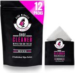 Pink Miracle Quick Clean Shoe Cleaner Wipes (12 Pack) for Fast Sneaker Cleaning on the Go!