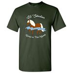 Lil Sebastian Always in Our Hearts - Funny Mini Horse TV T Shirt, Forest, 3X-Large