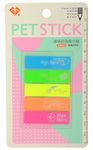 Generic 85 Pieces Plastic Flags Index Tabs Sticky Notes Writable Labels Page Marker Bookmarks Text Highlighter Strips, 5 Colors