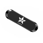 Blackstar MX1 (Black) Magnetic Mobile Phone Holder for Car Dashboard/Bike/Home/Office - has Strong & Safe Magnets -Car Phone Mount Stand-Compatible with All Mobiles (MAGSAFE Incompatible)