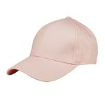 FREEBIRD99 Unisex Cotton Adjustable Baseball Cap Plain Hat (Pink)