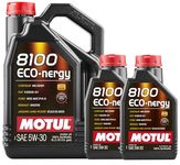 WOL-MOTUL 8100 ECO NERGY 5W30 FULLY SYNTHETIC OIL A5/B5 102898 Fuel Economy Engine Oil (7 L)