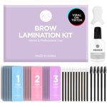 CLIONE PRIME At Home Brow Lamination Kit - DIY Eyebrow Lamination Kit Professional Eye Brow Perm Kit Instant DIY Eyebrow Lift Kit for Fuller Thicker Brows Lasts For Upto 8 Weeks