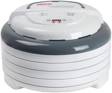 NESCO Gardenmaster Digital Pro Food dehydrator, 4 Trays, White