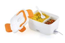 Electric Lunch Box Hard Plastic Multi-Function Electric Heated Portable Food Warmer Electric Power in Tiffin Warmer Box Office for Men and Women