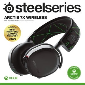 SteelSeries Arctis 7X Wireless Gaming Headset – Black