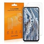 kwmobile Screen Protectors Compatible with Google Pixel 4a Screen Protector - 3x Ultra-Clear Transparent Phone Films