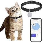 Cat Tracker - Reflective Real-Time GPS Tracker for Cats Collar- No Monthly Fee - Works with Apple Find My (Only iOS) - GPS Tracking Device