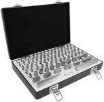 WEN 10481 81-Piece Steel Gauge Block Set with Case