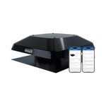 Quietcool 1266 CFM Smart App Controlled 2-Speed Roof Mount Attic Fan