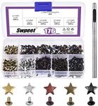 Swpeet 176Pcs 5 Colors 0.47x0.23" -