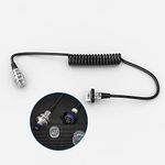 Seafrogs Underwater Camera Housing Flash Light Connection Line 5-pin Synchronous Conductor Cable Diving Photography Fiber Optic Line Compatible with Sony/Canon/Nikon/Olympus/FUJIFILM (of-1)