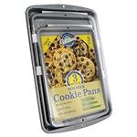 Wilton Non-Stick Cookie Pans, 3 Pie