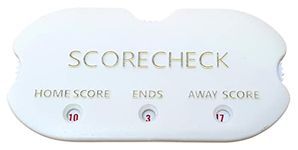 Acclaim Pocket Bowls Scorer Scorecheck White Gold Print Opponents And Own Score Plus Ends Recessed Dials Red Numbers New 2024 Design