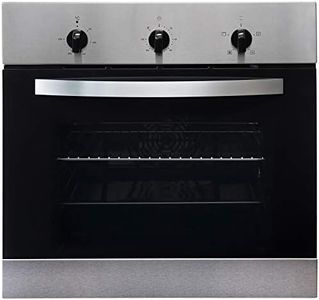 SIA SO111SS 60cm Stainless Steel Built In Single Electric True Fan Oven