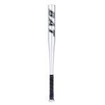 SZYT 28 inch Baseball Bat Softball Bat T-Ball Bat Home Defense Self-Defense Aluminum Alloy Lightweight, Silver