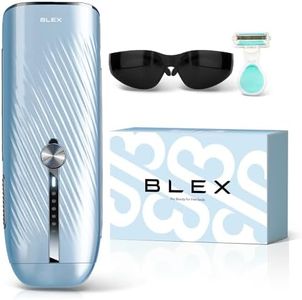 Blex Laser Hair Removal for Women and Men, IPL Laser Hair Removal Device with Permanent Results, Effective in 2 Weeks, Ultra-Fast 0.2s Light Emission, Painless at-home Hair Remover