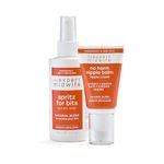 My Expert Midwife Bits and Nips - Birth Prep & Recovery Duo with Spritz for Bits Postnatal Relief Perineal Spray and No Harm Nipple Balm Nipple Cream (Pack of 2)