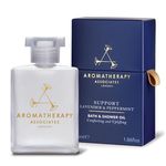 Aromatherapy Associates Bath and Shower Oil, Luxury Spa, Natural Bath, Bath Oil, Vegan, Cruelty Free, Environment Friendly (Support Lavender & Peppermint Bath and Shower Oil 55ml)